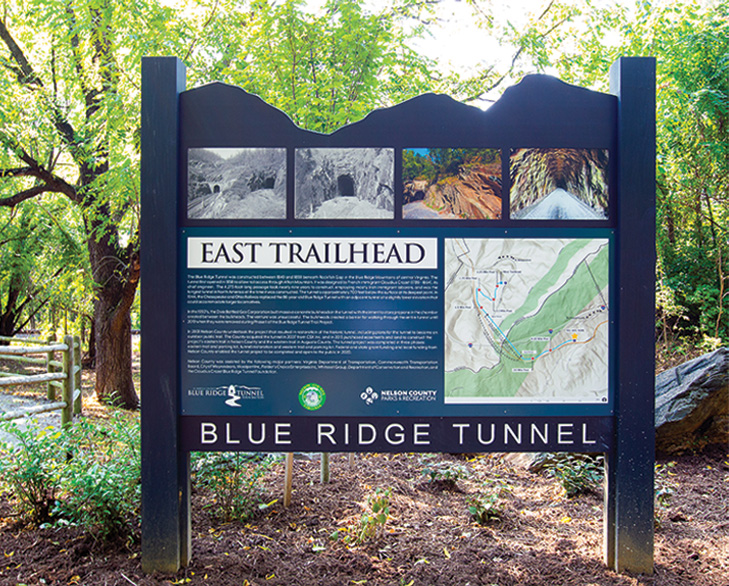 Blue Ridge Tunnel: East Trailhead