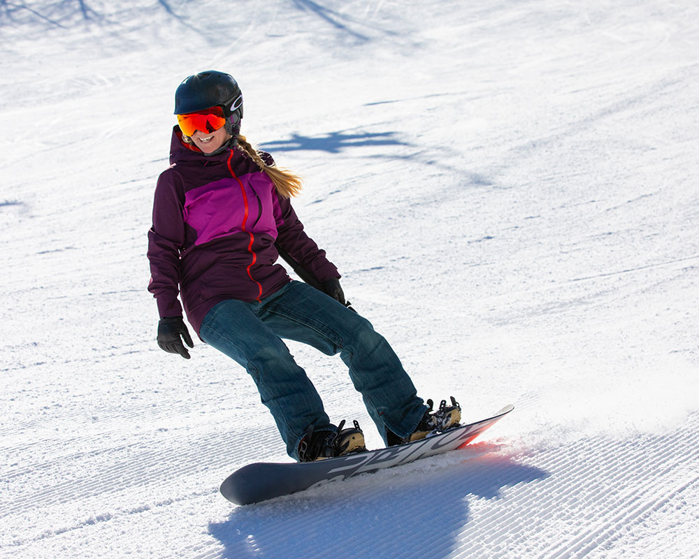 Snowboarding at Wintergreen